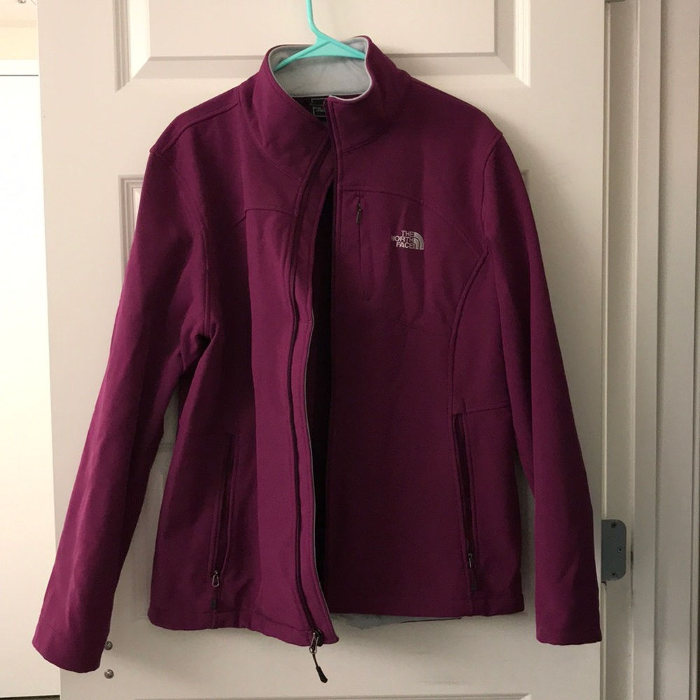 The North Face Fleece lined rain jacket.